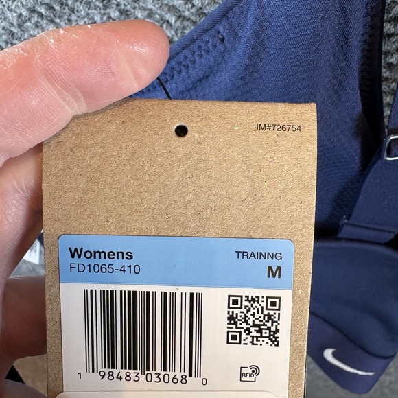 Nike Womens M Dri-FIT Indy High-Support Padded Adjustable Bra FD1065-410 - Picture 10 of 10